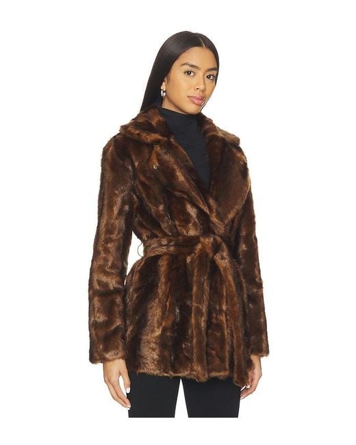 Jakke Brown Mantel Paley