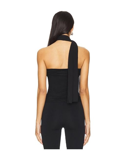 ALL THE WAYS Black Nataline Top