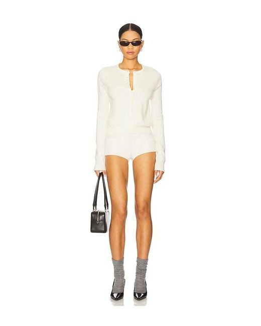 Lamarque White Stacia Short
