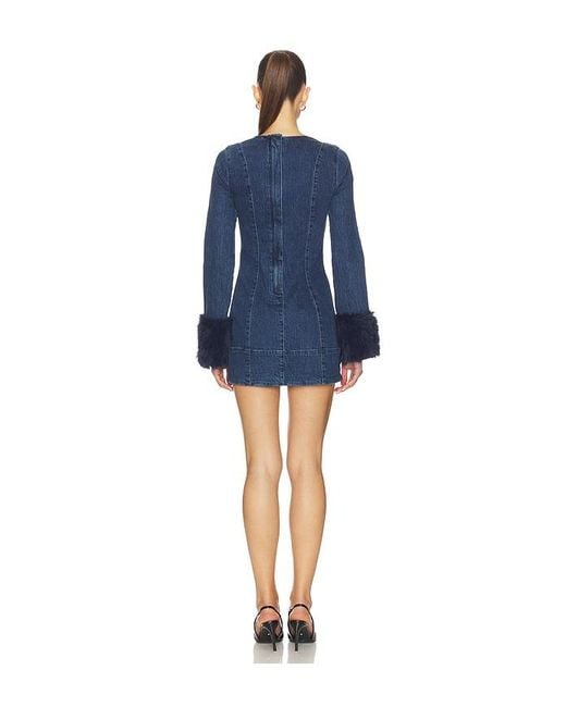 Minivestido Rockefeller En Color Azul Talla (También En Xs, Xl) Show Me Your Mumu de color Blue