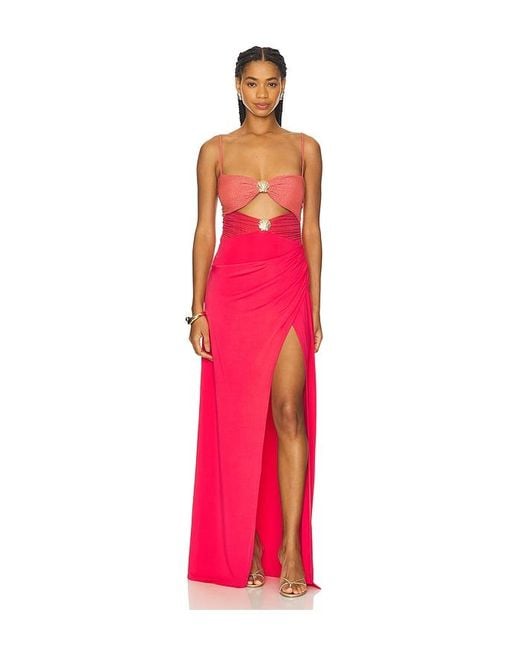 Lovers + Friends Red Nika Maxi Dress