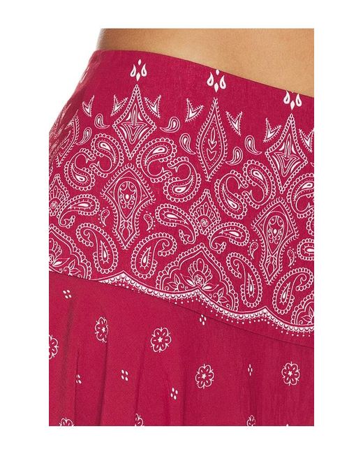 Devon Windsor Red Rylie Skirt