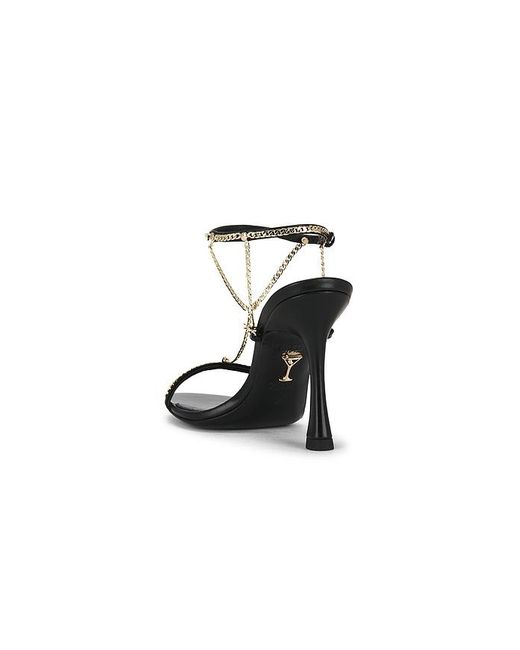 retroféte Black Finny Sandal