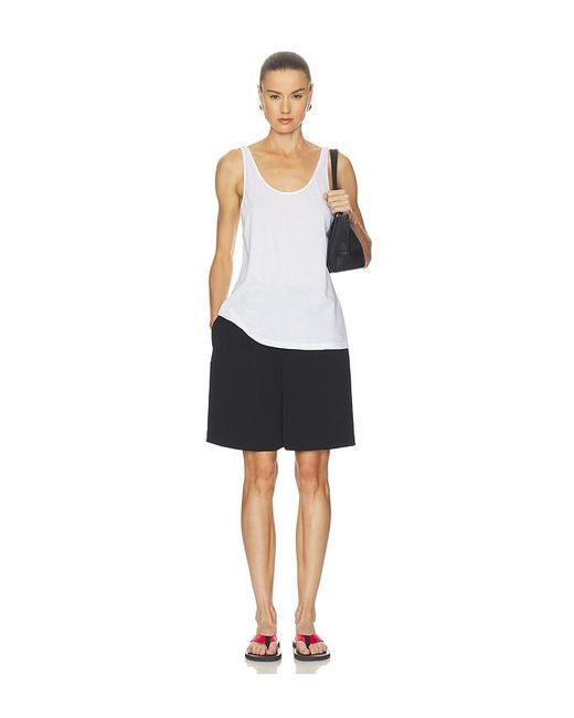 Cotton Citizen White The Mykonos Relaxed Tank