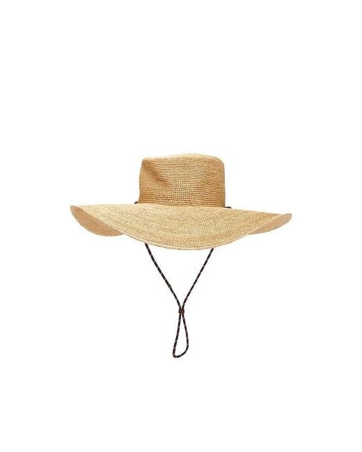 Rag & Bone Natural Strohhut Frankie