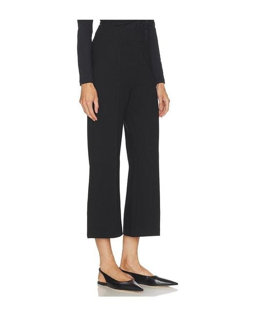 Susana Monaco Black Double Knit Crop Pant
