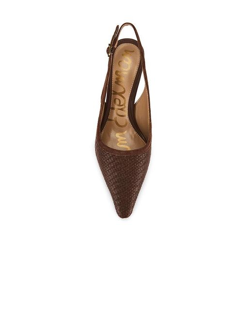 Sam Edelman Brown Bianka Slingback Heel