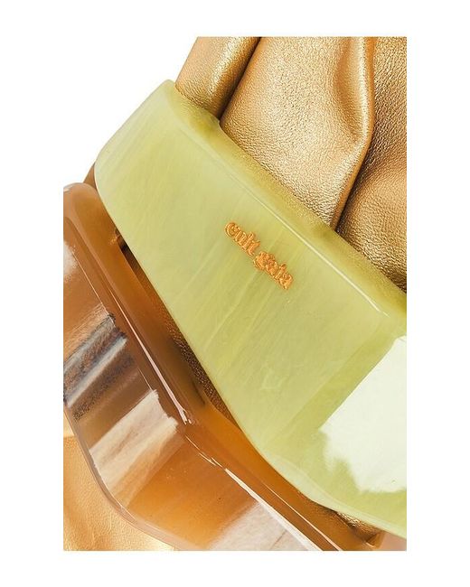 Cult Gaia Natural Julita Clutch