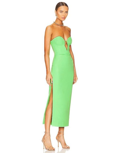 Bardot Green Kleid Eleni