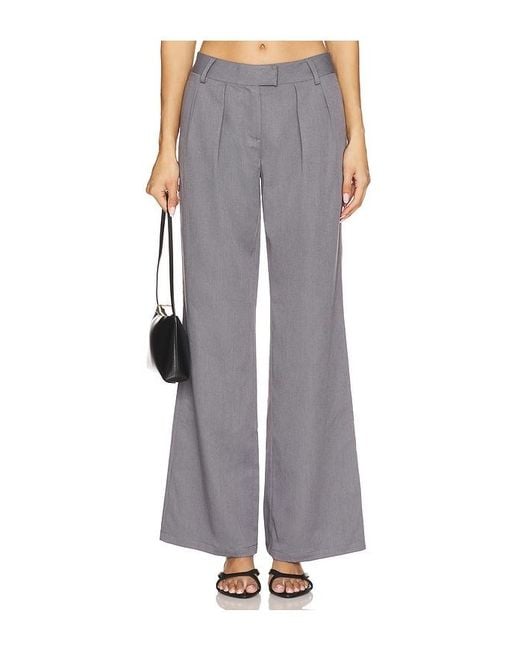 ALL THE WAYS Gray Libbi Trouser