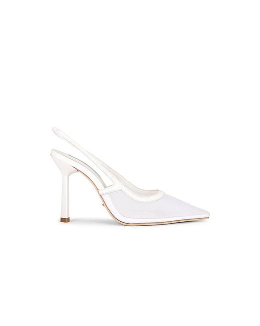 Tony Bianco White Glide Slingback Pump