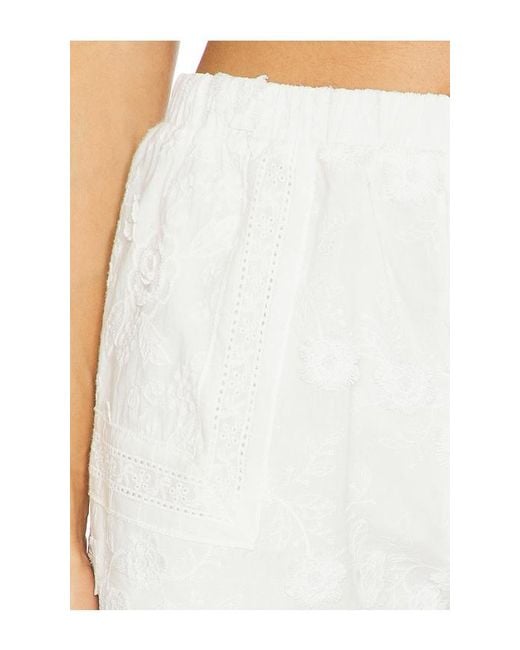 Amanda Uprichard White Norina Short