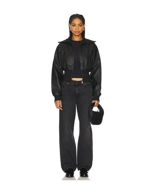 Lioness Black Westwood Crop Jacket