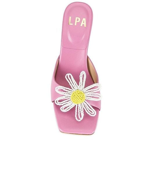 LPA Pink Camila Heel