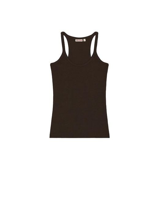 GRLFRND Blue Slim Racer Tank