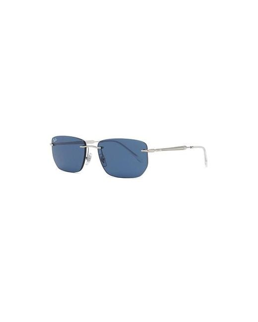 Gafas De Sol En Color Azul Talla Ray-Ban de hombre de color Blue