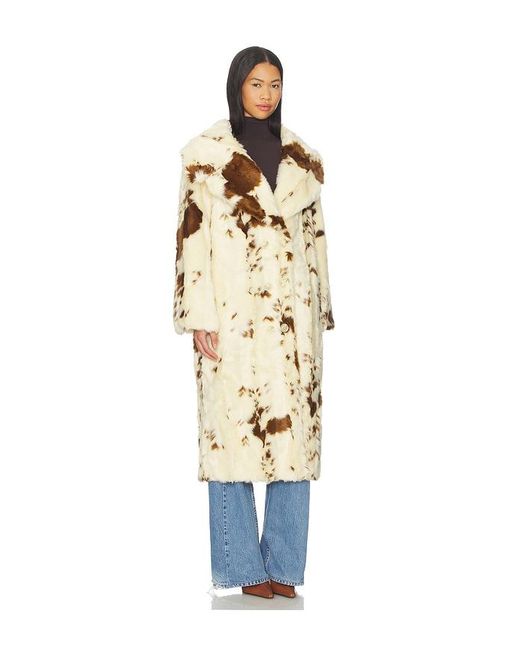 Adrienne Landau Natural Catherine Coat