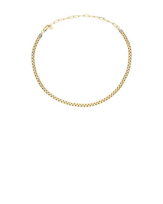 Ettika Metallic Single Rolo Chain Necklace