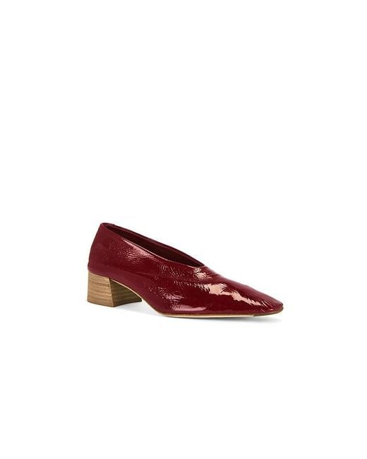 Miista Red Bibi Court Heel
