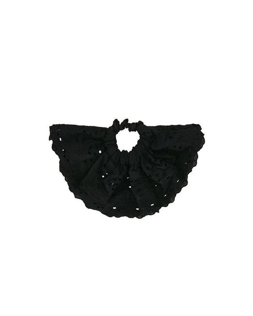 Lovers + Friends Black Amira Scrunchie