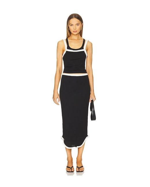The Line By K Black Salome Tank Top