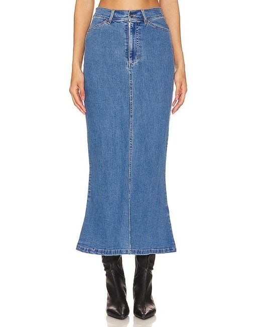 Bardot Blue Larence Denim Maxi Skirt