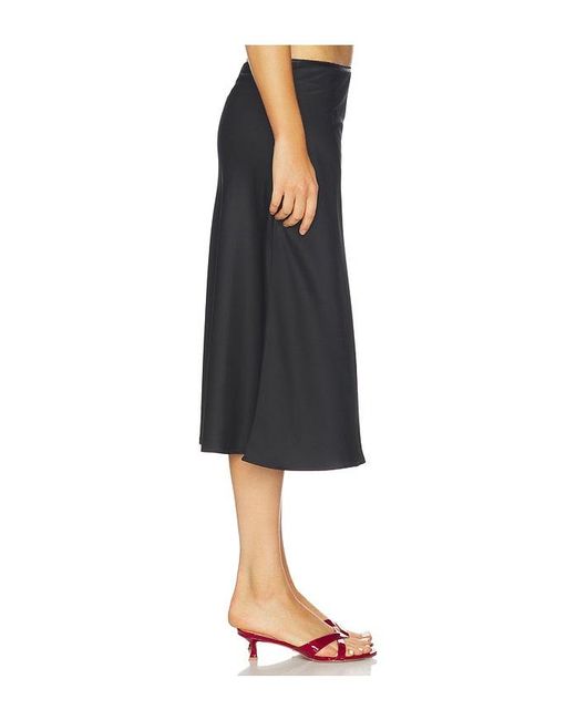 Runaway the Label Black Leanna Midi Skirt