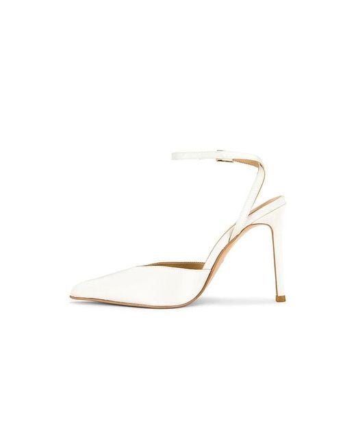 Raye White Willow Pump
