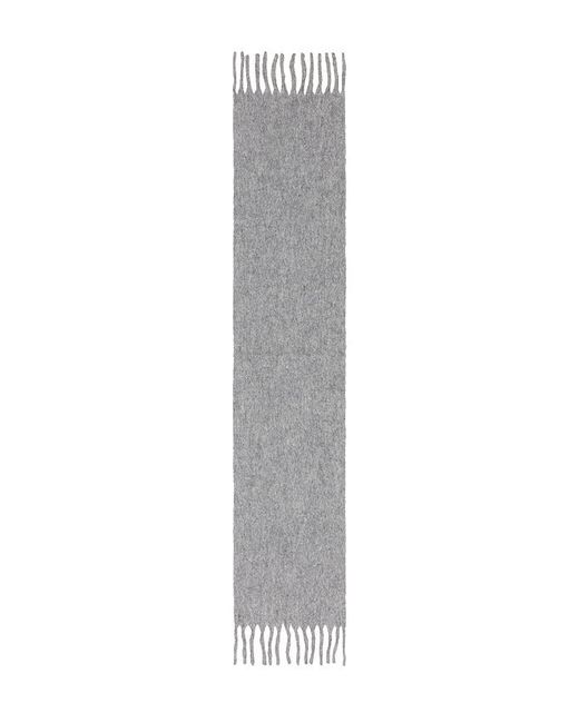 ÉCHARPE COZY SOLID en Grey. Hat Attack en coloris Black