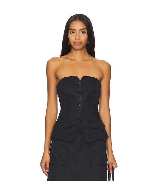 Ulla Johnson Black Noemie Top