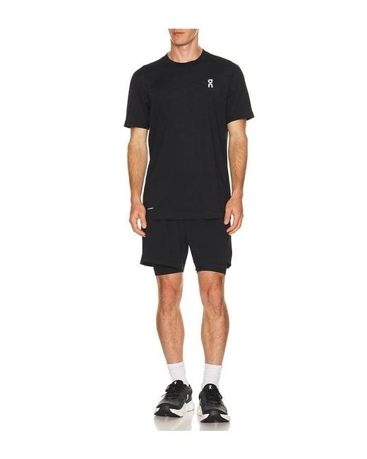 On Shoes Blue Train 2-In-1 Shorts for men