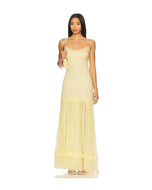 Tularosa Metallic X Emma Rose Ada Maxi Dress