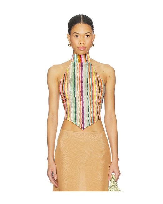 Missoni Natural Halter Top