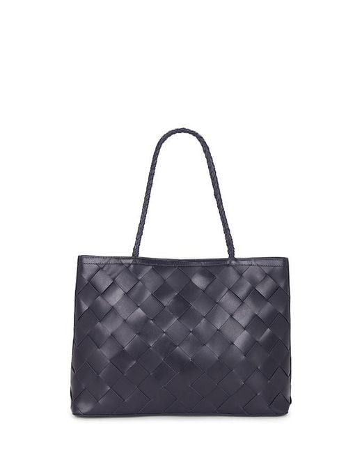 Bembien Blue Gabrielle Grande Weave Bag