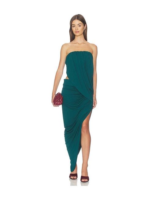 Nbd Blue Asha Maxi Dress
