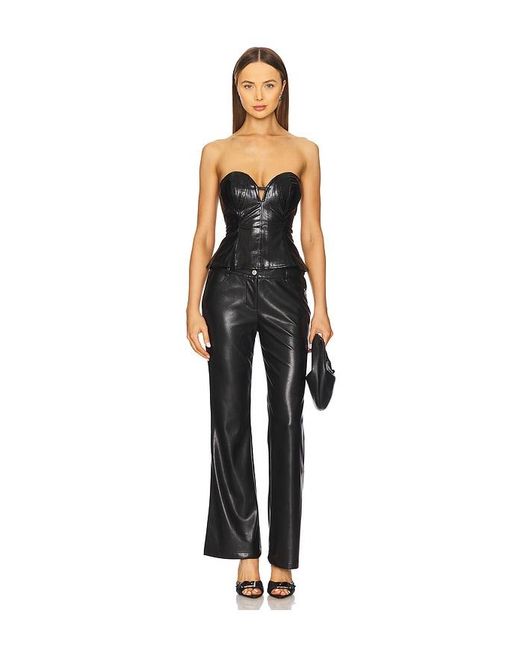 AFRM Black The Mermaid Corset