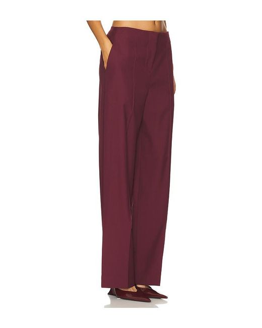 Faithfull The Brand Red Emilie Trouser
