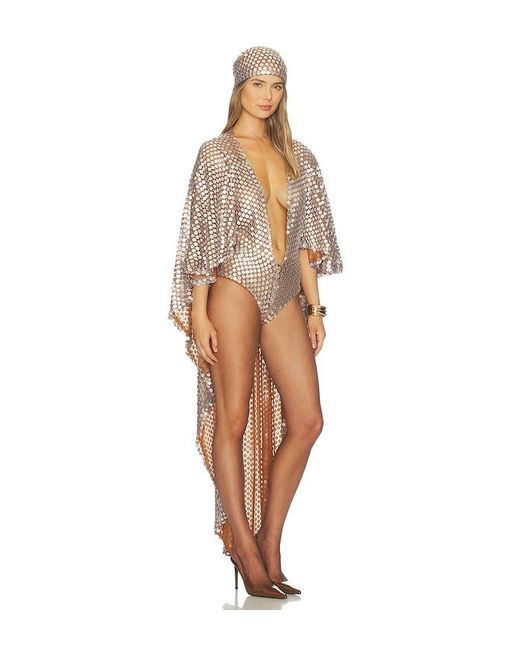 The Dolls House Multicolor Petra Playsuit & Headscarf