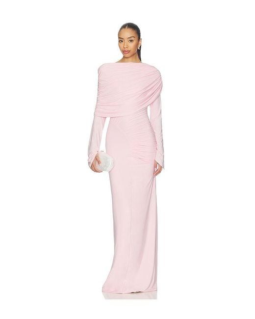 long sleeve retro maxi dress PRAIA MAXI DRESS | CULT MIA