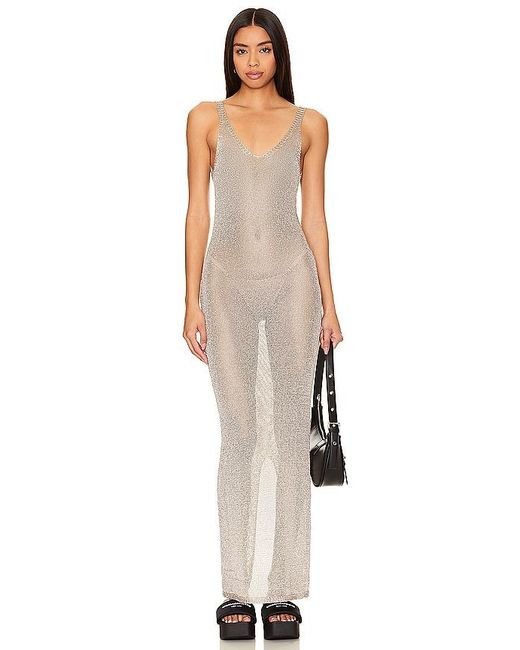 Robe Maxi Egon En. Taille Also En S, L superdown en coloris Natural