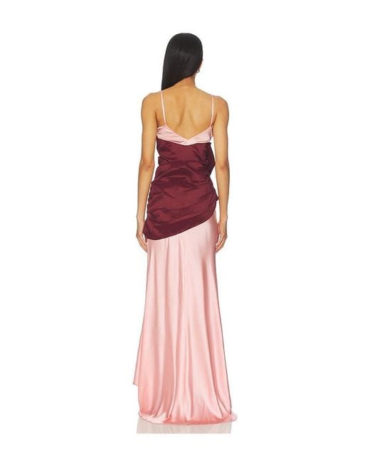 ROBE LEONORA en Pink For Love & Lemons en coloris Red