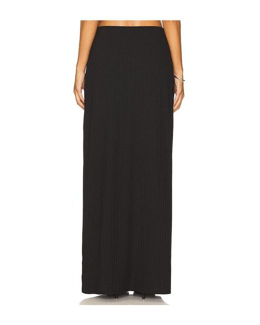 Lovers + Friends Black Cassie Maxi Skirt