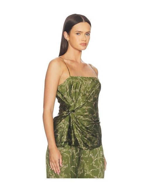 Amanda Uprichard Green Maci Top