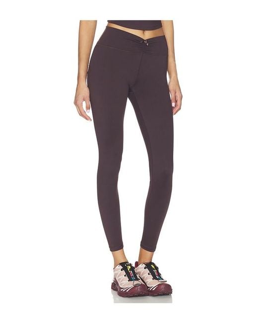 WeWoreWhat Blue Ruched V- Legging