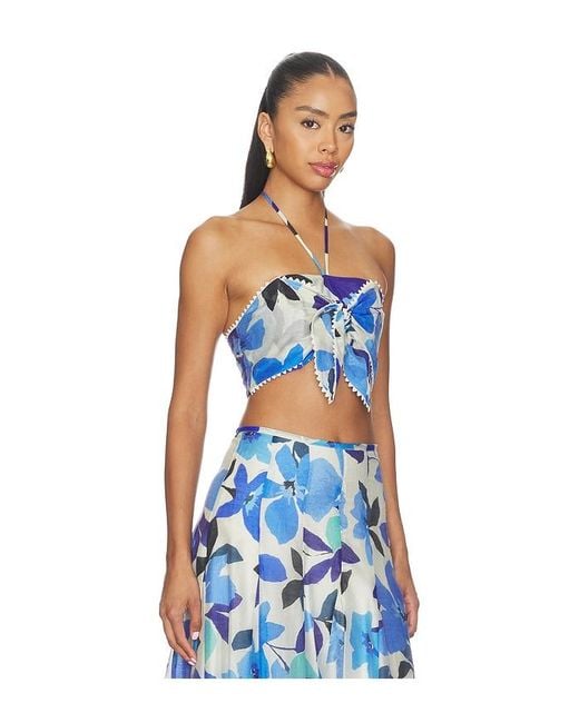 Astr Blue Kehlani Top