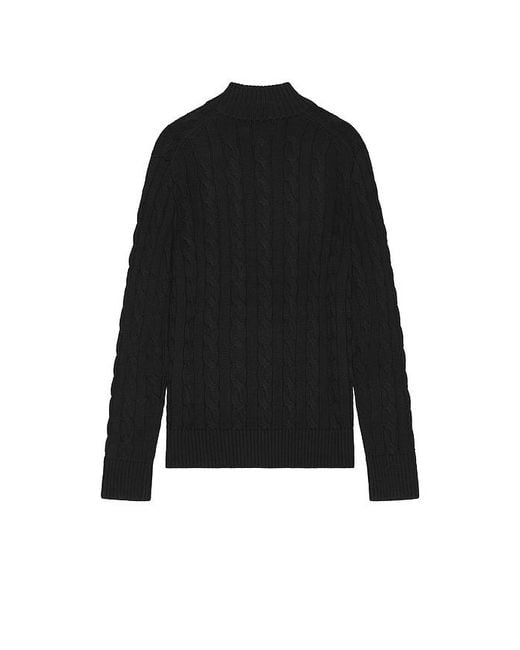 Polo Ralph Lauren Black Long Sleeve Pullover for men