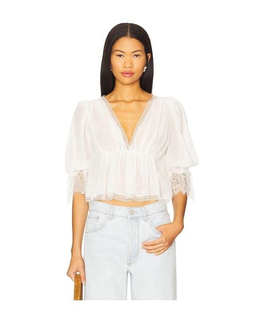 Tularosa White Remley Blouse