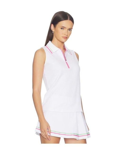 Beach Riot White Zena Top