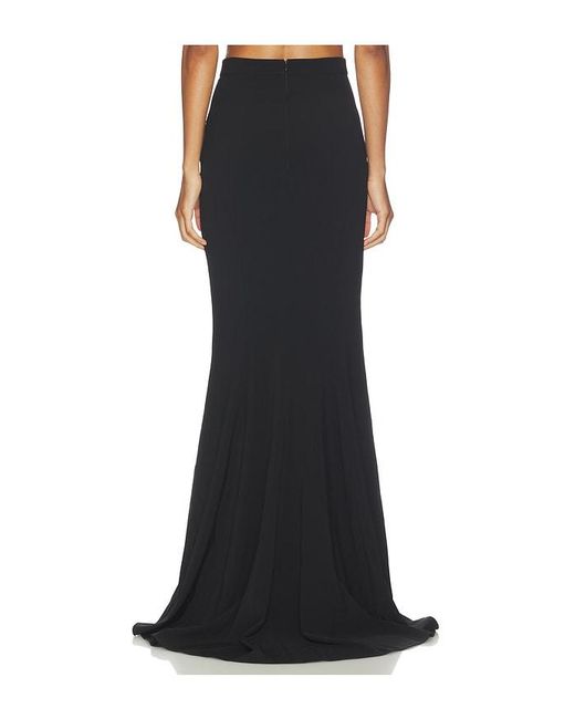 Nadine Merabi Black Carolina Skirt