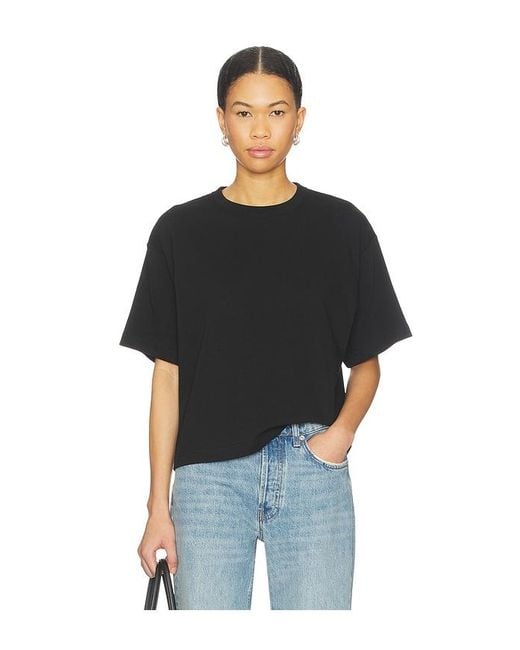 Polo Ralph Lauren Black Jersey Crop Short Sleeve T-Shirt
